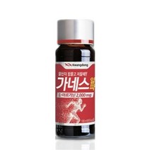 광동 가네스 알파 만성 피로 회복 음주전후 음료 100ml, 80병