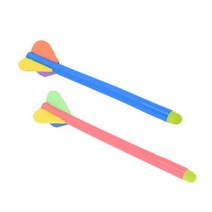 시둥마켓 +[시둥마켓]+_ 제기놀이 어린이체육 스폰지투창 스펀지창 던지기 어린이집교구, 안전한 소프트 폼투창 2개 1세트 던지기놀이 유아