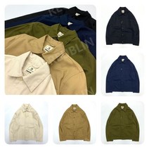 바람오름 프렌츠 워크 자켓 빈티지 캐주얼 재킷 레트로 인디고 아우터 가을 프랑스 5종
