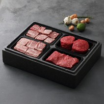 [농협횡성한우]찜갈비정육혼합2호(찜갈비x2/불고기/국거리)2.2kg, 단품