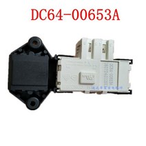 세탁기 DC34-00026A DC64-01538A DC34-00025D 시간 지연 도어 잠금 스위치 삼성 호환 드럼 수리 부품, [03] DC64-00653A, 03 DC64-00653A