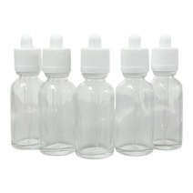 과학실 시료보관 30ml 스포이트 유리병 5개 실험도구 유리재질 초등과학