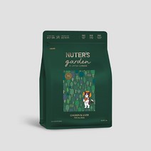 누터스가든 강아지사료 치킨앤리버 독 1kg 중성화강아지 체중유지 닭고기 다이어트사료, 닭