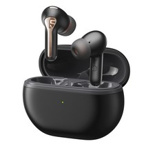 SOUNDPEATS Capsule3 Pro Bluetooth 고해상도 고음질 LDAC 12mm 스피커 투과 모드 통화 선명 터치 제어 Bluetooth 헤드폰 무선 헤드폰, Capsule3 Pro BK
