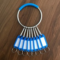 열쇠꾸러미 보안 키 관리 키 마스터 금속 열쇠 호텔, 1개, BU.팔찌20홀더