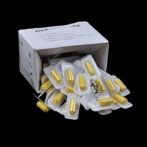 개 고양이용 일회용 헤파린 캡 애완 동물 수의학 용품 IV 캐뉼라, 50 pieces, yellow, 1개