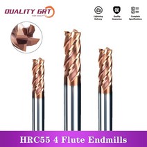 전산볼트절단기 소형 휴대용 전기 철근절곡기 커터 q.grt hrc55 카바이드 엔드밀 1 2 4 5 6 8 10 12mm 4플루트 밀링 텅스텐 스틸 커터 cnc maching, d9xd10x75