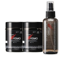 애즈모 흑채 파우더 15g 2개 +미스트1개증정 /순간증모제, 내츄럴흑색