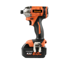 아임삭 BL22M806 6.0Ah 배터리 2개 22V 임팩 드릴