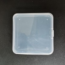 베크나모루 투명미니수납함 7.5 x 7.5 cm, 투명, 10개