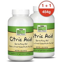 2세트 나우푸드 시트르산 구연산 citric acid 454g