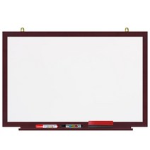 영남칠판 일반 화이트보드 40x30~90x60cm, 체리