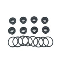 히타치 부품 굴삭기 휠터 의자 트랙 시트 굴삭기 부품용 hitachi ex60 70 120 130 200 210 300 450-2-3-5 조이스틱 핸들 총알 오일 씰 수리 키트, 회색