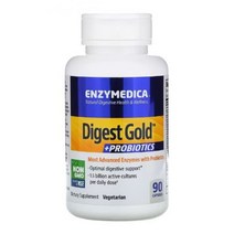 엔자리메디카 프로바이오틱스 pre Pro biotics 90 캡슐 Amylase 아밀레이스 Protease 단백질분해효소 Glucoamylase 말테이스 Bacillus 고초균