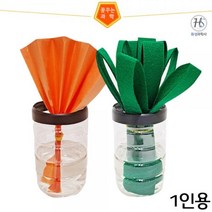 1+1 (HSS) 부직포와 한지를 이용한 페트병 가습기(1인용), 4개