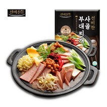 정성스런 래시피로 만든 선비찬 즉석탕 골라담기, 선비찬 사골부대찌개 600g*1팩