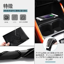 [SHAOHAO] 스즈키 스페이시아 MK53S 형 차용 고무 매트 논 슬립 도어 개스킷 포켓 인테리어 미끄럼 방지 간, 01 블루
