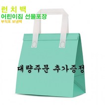 정성백 런치백 선물포장 도시락 부직포 보냉백 쇼핑백 대량 20장 50장 100장, 20장+1