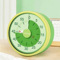 더모립 뽀모도로 타이머 구글시계 공부타이머, 화이트블루