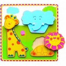 구알라 조작교구 이중퍼즐-야생동물, 단품