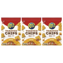 리츠 토스티드 칩 오븐 베이크드 체다, 3개