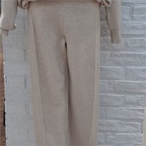 ST.프렌치 SH01 니트바지 데일리 데일룩 니트바지 니트밴드바지 FMBAPT01BEFR