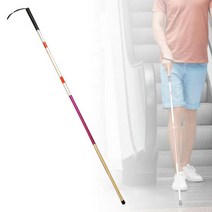 접이식 조절식 지팡이 시각 장애인을 위한 편안한 반사형, 단단한 고무 베이스
