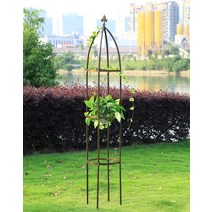 풍루이타 가든아치 철제 중형, 16mm기둥꽃꽂이-GR227D, 중등