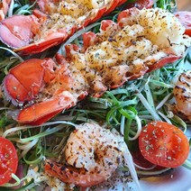 신선도 좋은 손질 생 랍스터테일(냉동) 바닷가재, 5미, 랍스터테일  110g 내외