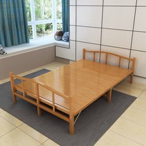 대나무원두막 대나무 원두막 정원 커튼 방수 정자 가림막 방갈로 더블 점심 휴식 간단한 가정용 성인 멋진 나무 하드 보드, 너비 120x197 길이 cm (두꺼운 갈색 좁은
