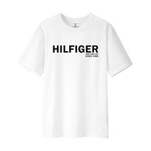 타미힐피거 타미힐피거 폰트 크루 반팔티 남여공용 09T4163-100