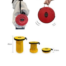 쭈욱 늘어나는 야외의자 휴대용의자 7가지color 최대하중120kg, 메론