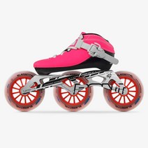 롤러스케이트 2019 원래 Bont 루나 속도 인라인 스케이트 Heatmoldable CarbonFiber 부팅 3*90/100/110mm, 01 Pink child_03 36