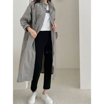 여성롱바람막이 간절기야상 여성사파리점퍼