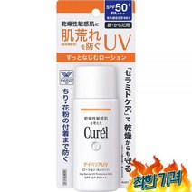 일본 큐렐 UV 차단제 60ml SPF50+ PA+, 단품