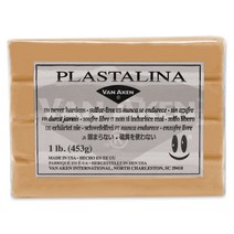 전문가용 유점토 Plastalina 453g Van Aken, 황토색(Golden Ochre)