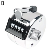 미니 기계식 디지털 골프 클리머 매뉴얼 팜 카운터 핸드 헬드 탈리 카운터, 베이스없이