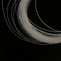 PTFE 튜브 ID 0.3-0.6-0.8-1-1.2.1.5-1.6-1.8-2-2.5-3-4mm F46 모세관 절연 호스 경질 파이프 온도 내식성, Milky white_ID 2mm x 4mm | 5M, 1개