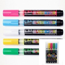 문화 5p 형광 블랙 보드마카 세트 사무용볼펜 형광팬 마커보드 칠판거치대 숫자자석 화이트보드지우개 보드펜 보