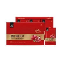 웰라이프 간편한 대상웰라이프 붉은석류 100 부모님 출산 명절 선물 회사 탕비실 손님접대, 2set