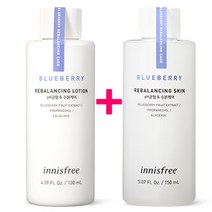 이니스프리 블루베리 리밸런싱 로션(130ml)+스킨(150ml), 1set
