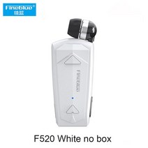 최신 Fineblue-F520 PK F910 F920 프로 이어 버드 미니 무선 이어폰 블루투스 5.3 개폐식 전화 진동 헤드폰 알림, [02] White no box, 02 White no box