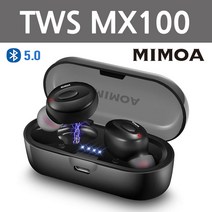미모아 블루투스 스테레오 이어폰 MX100 무선이어폰