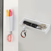 현관문 차키 열쇠 보관 자석 포켓정리함 볼펜 필기구, 가로형 마그넷 포켓