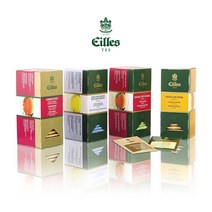 아일레스티 디럭스 25티백 Eilles 애플티 캐모마일 페퍼민트 얼그레이 비타오렌지 독일차 고급티 과일티 종이티백, 잉글리쉬셀렉트실론