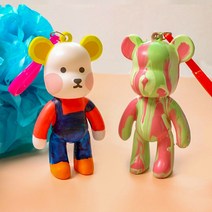 곰돌이 키링 1인용 만들기 열쇠고리 공예 재료