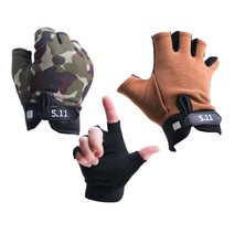 대경몰 511반장갑 등산 낚시 스포츠 자전거 레져 밀리터리장갑, 검정