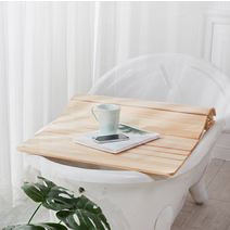 욕조 트레이 편백나무 덮개 원목 거치대, 편백나무 히노끼 욕조 트레이 750x1200, 1개