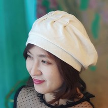 루이엘 [사랑빛] 베레 비니또끄 챙없는모자 울베레 블랙햇 블랙모자 데일리모자 화이트 아이보리 레드 핑크 (6color)