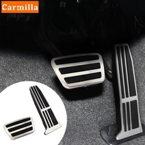 2pcs 자동차 미끄럼 방지 발 페달 가스 브레이크 패드 커버 toyota camry avalon rav4 2019 for lexus es gs 2018-2021, 토요타